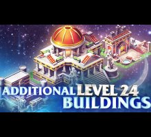 Здания 24-го уровня — более мощные бонусы и новое строение!